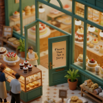 Artfully designed cakes and pastries from Lacey Cakes Wakefield