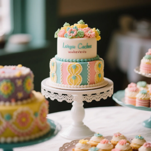 Custom celebration cakes from Lacey Cakes Wakefield beautifully decorated for memorable occasions